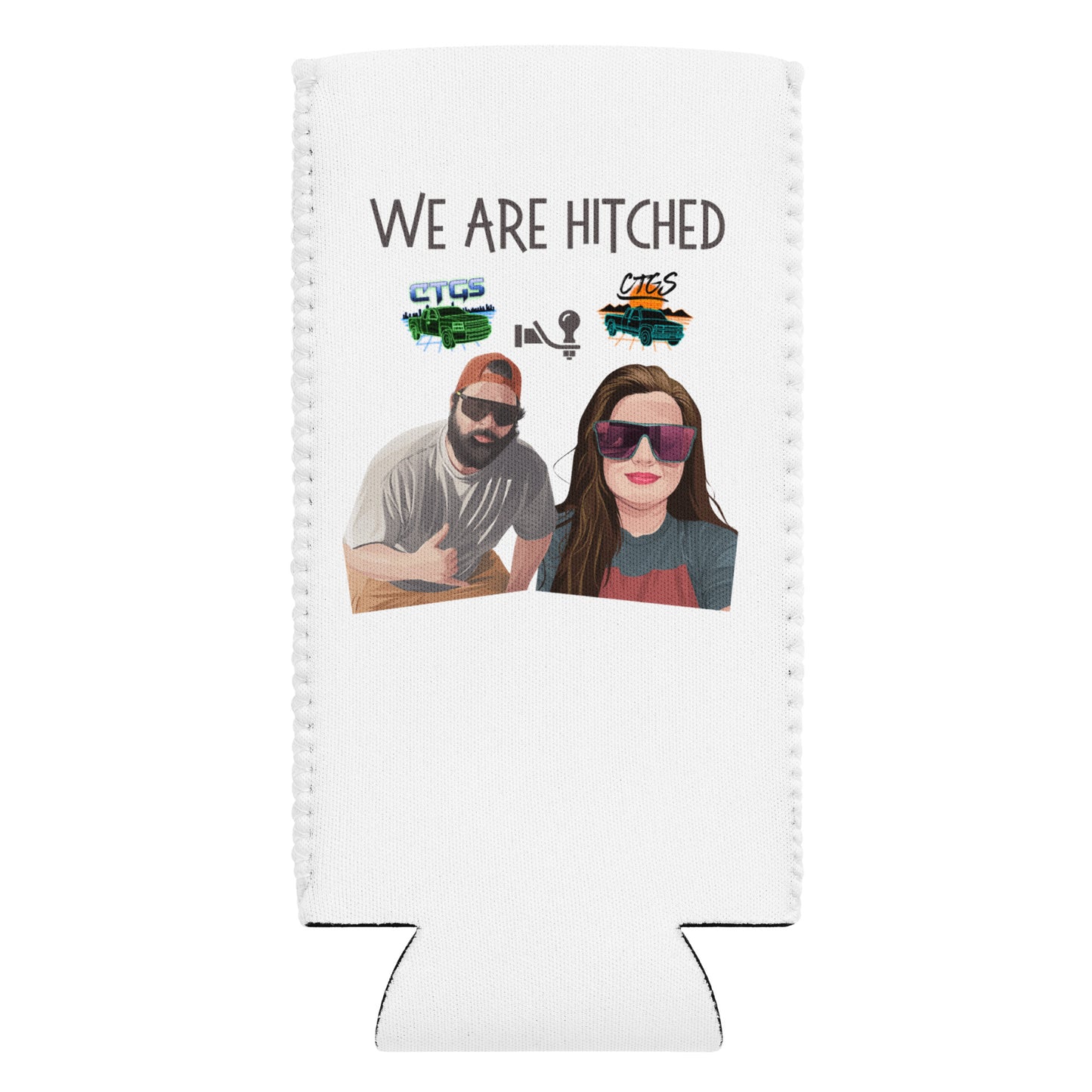 We Are Hitched Can Cooler