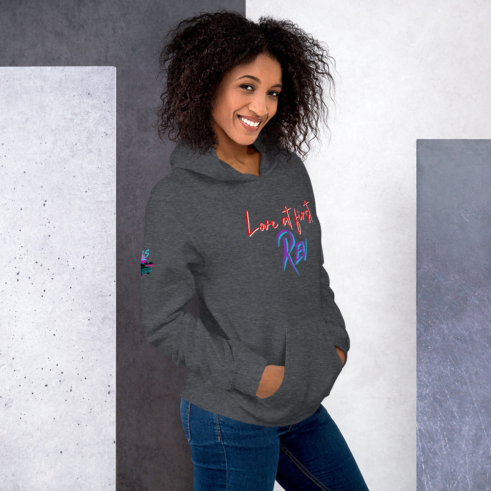 Love At First Rev Unisex Hoodie