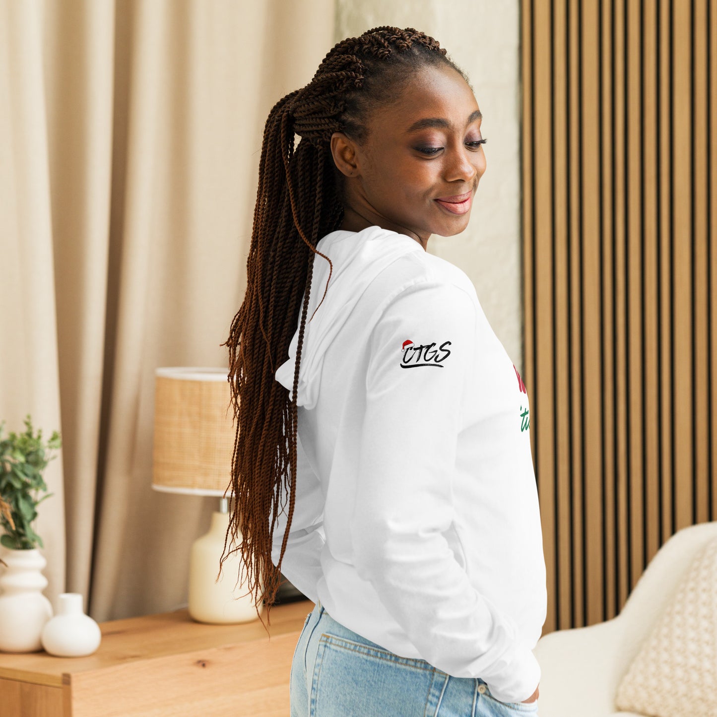 Tis The Season Hooded Long-sleeve Tee