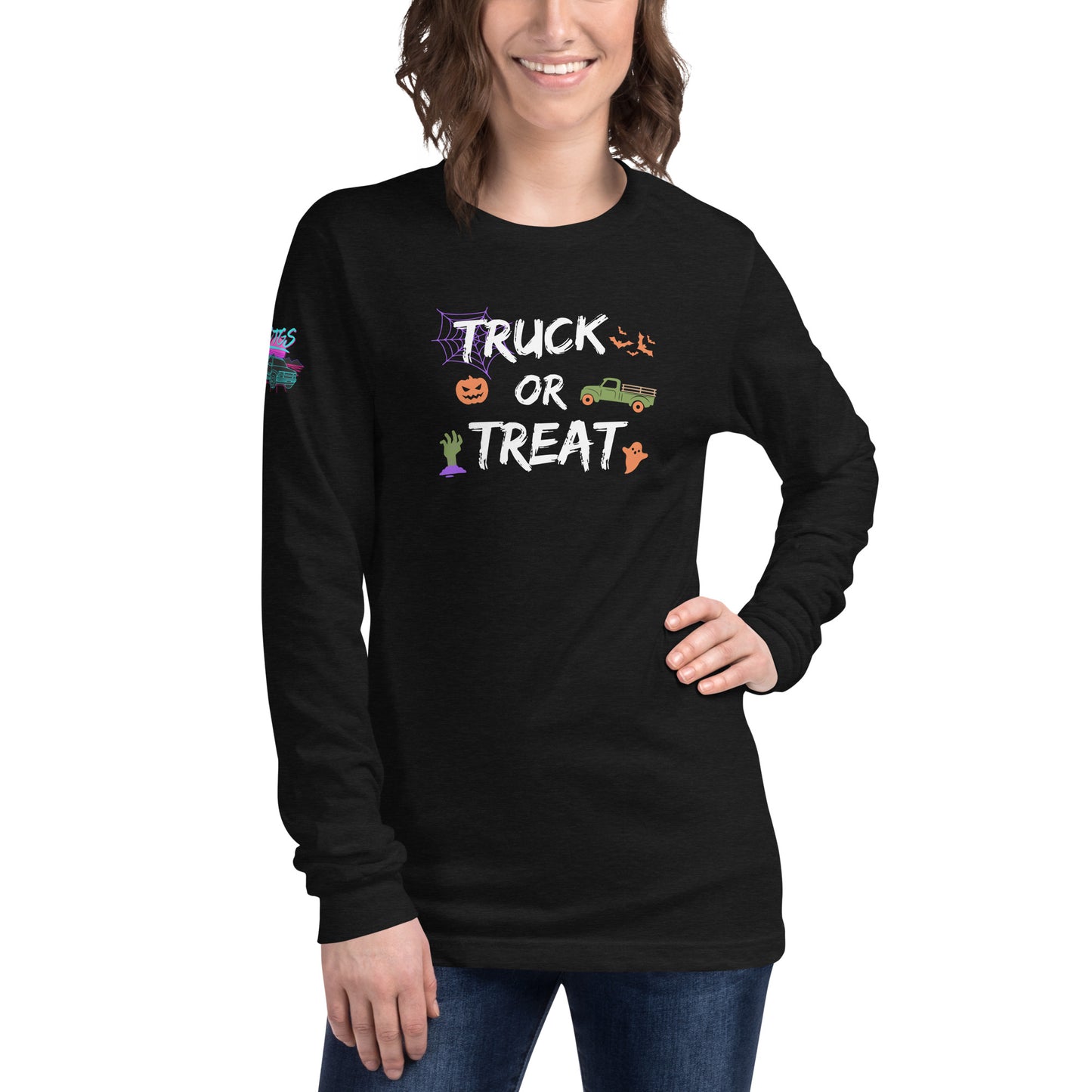 Truck Or Treat Unisex Long Sleeve Tee