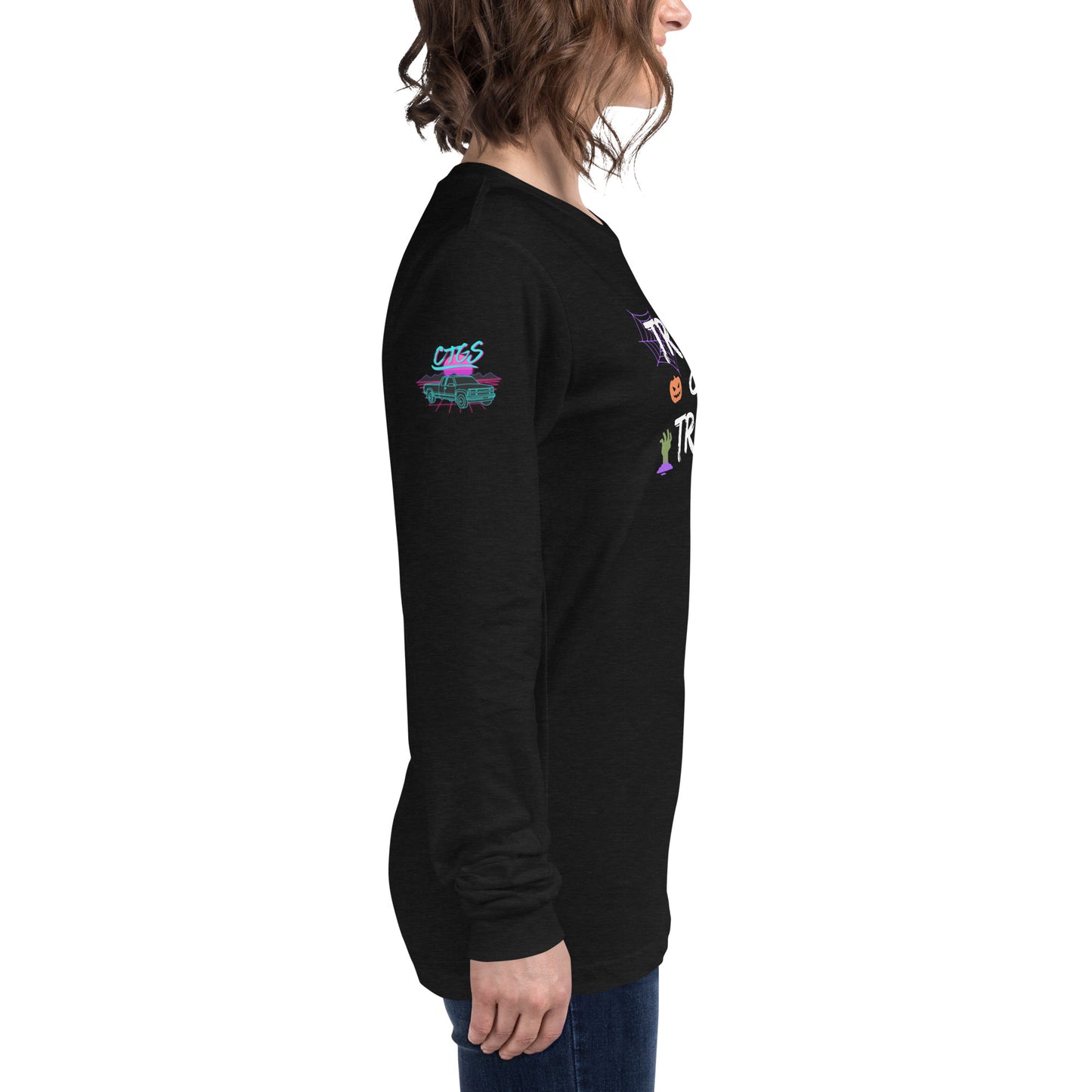 Truck Or Treat Unisex Long Sleeve Tee