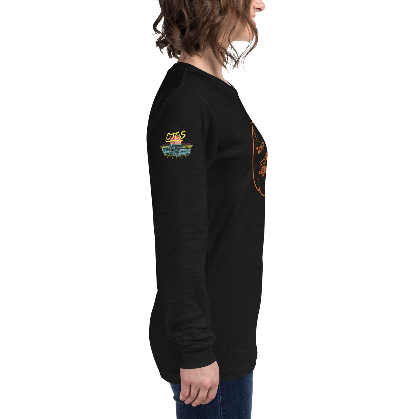 Truck-O'-Lantern Unisex Long Sleeve Tee