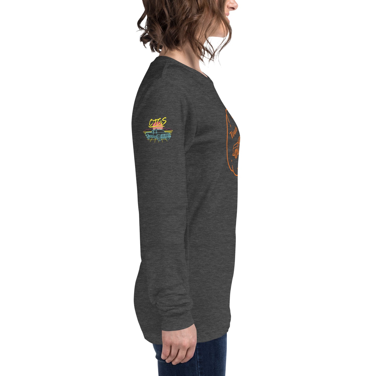 Truck-O'-Lantern Unisex Long Sleeve Tee