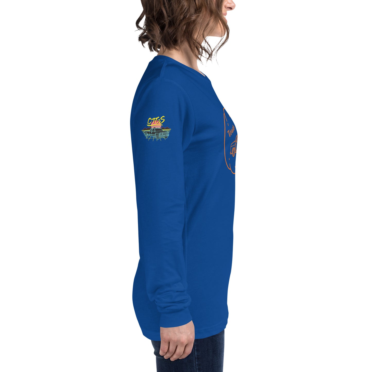 Truck-O'-Lantern Unisex Long Sleeve Tee