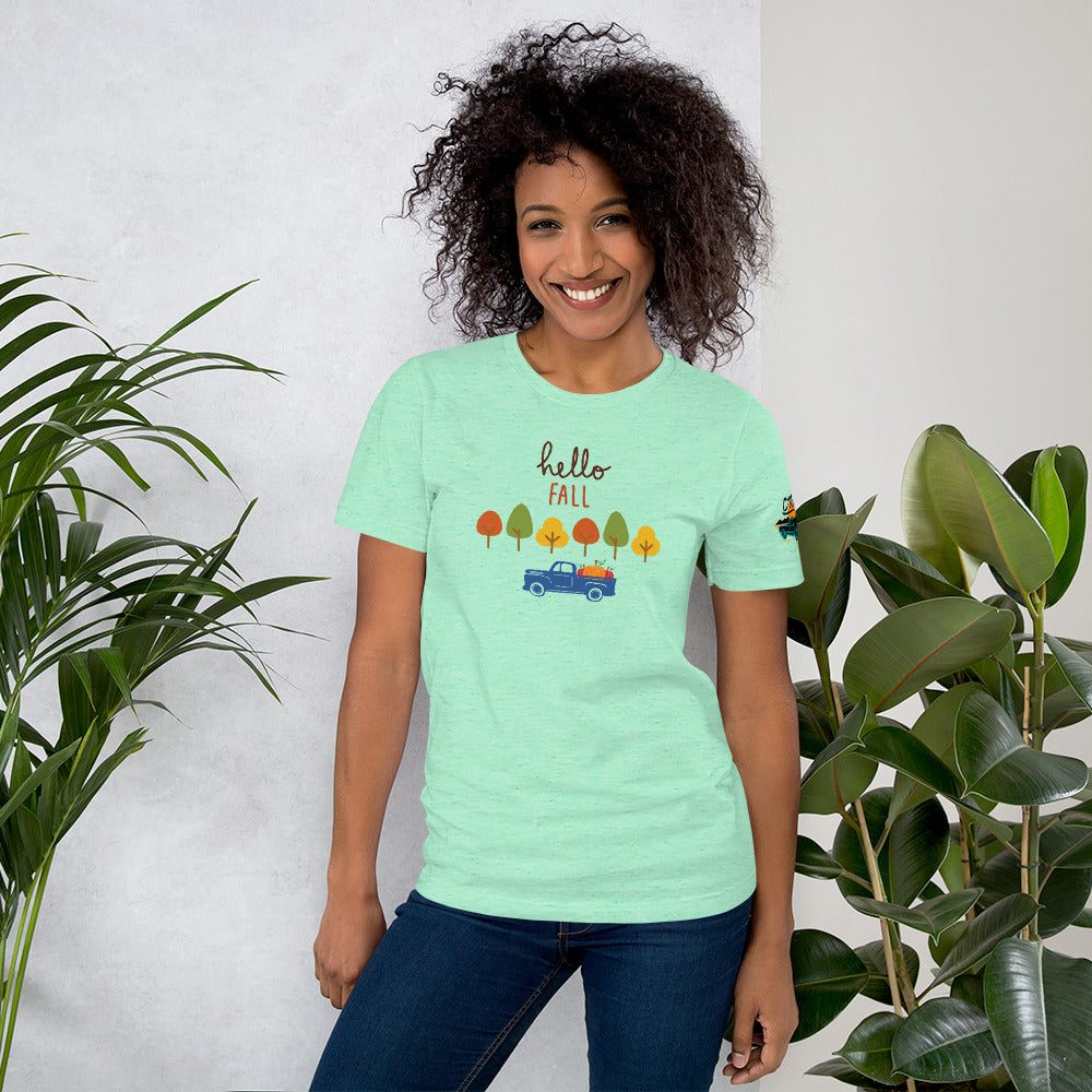 Hello Fall Unisex Soft T-shirt