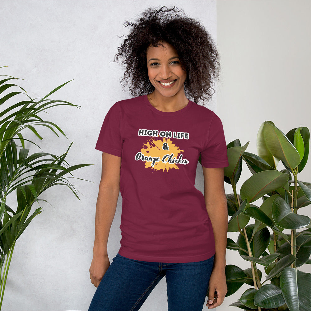 High On Life & Orange Chicken Unisex Soft T-shirt
