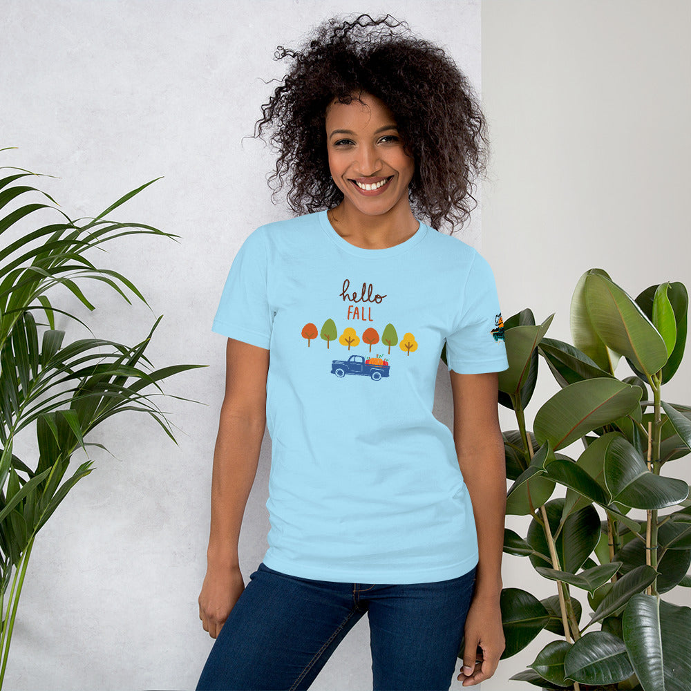 Hello Fall Unisex Soft T-shirt