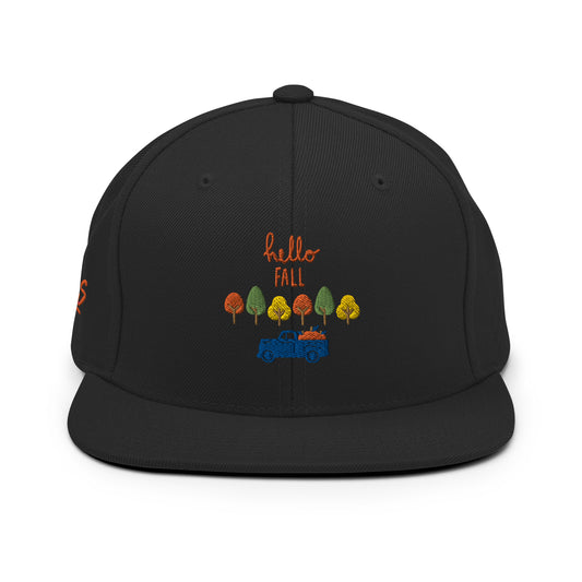 Hello Fall Snapback Hat