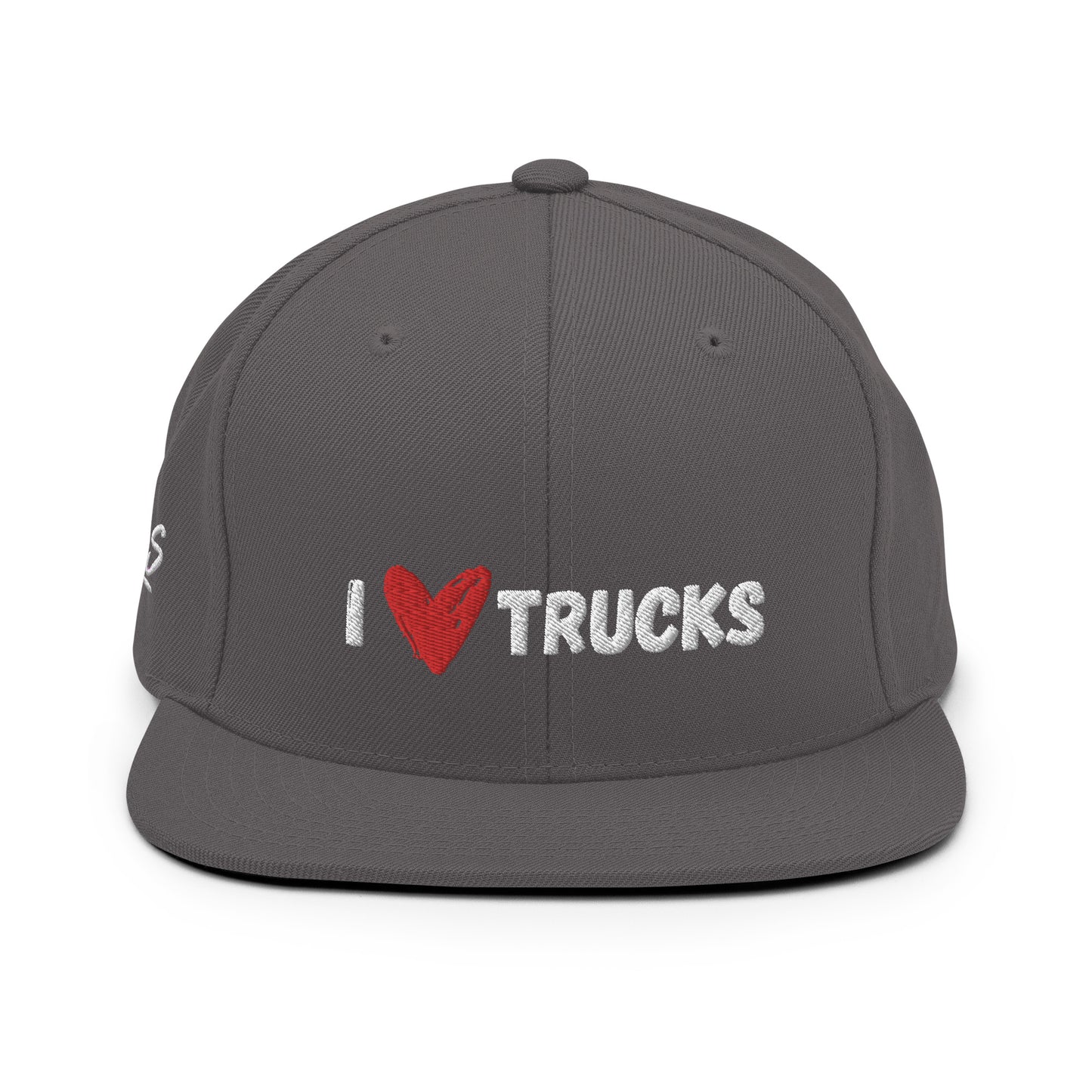 I Heart Trucks Snapback Hat