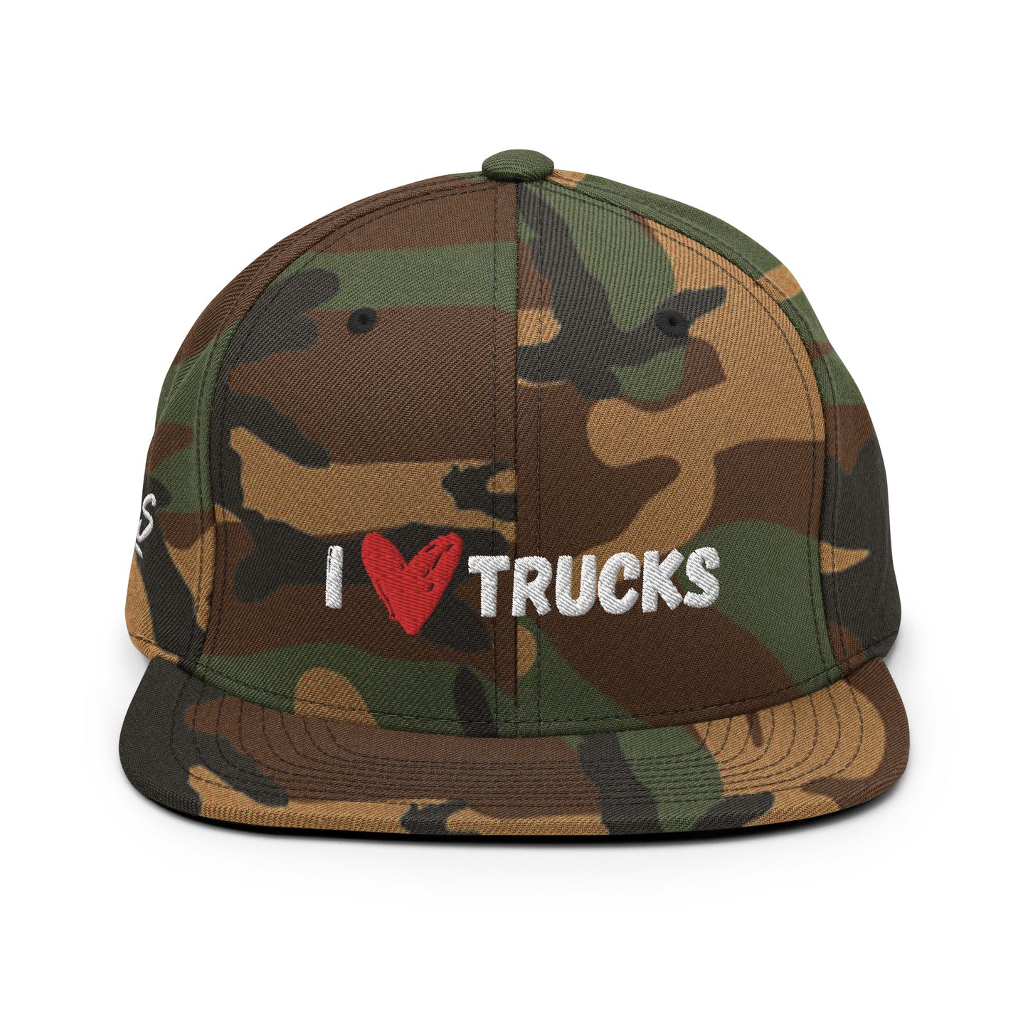 I Heart Trucks Snapback Hat