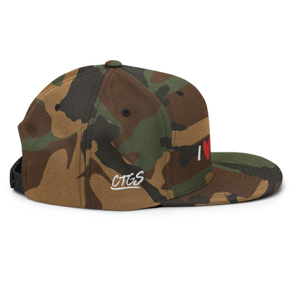 I Heart Trucks Snapback Hat
