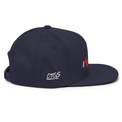 I Heart Trucks Snapback Hat