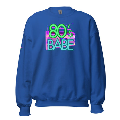 80's Babe Unisex Sweatshirt