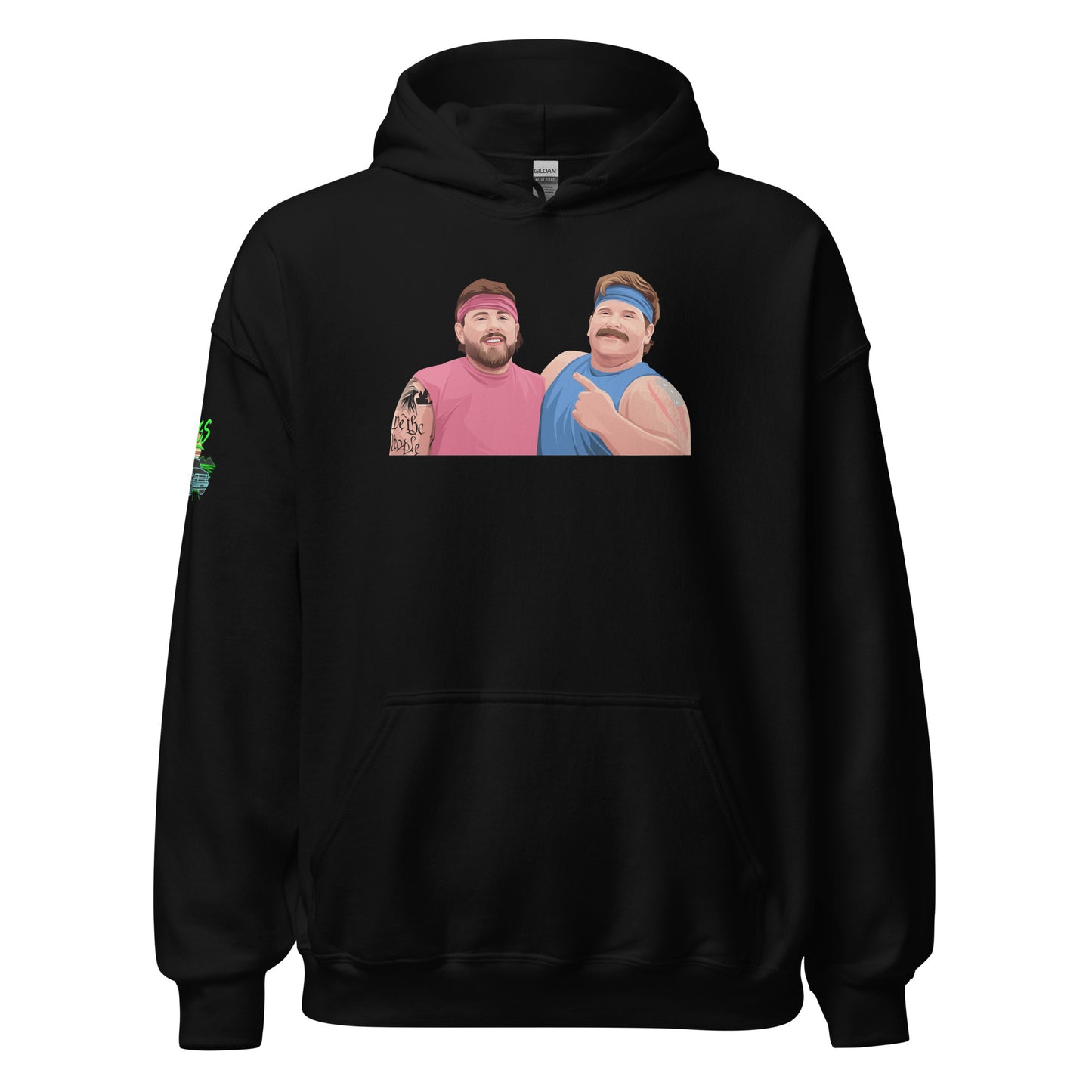Gender Reveal Wrestlers Unisex Hoodie