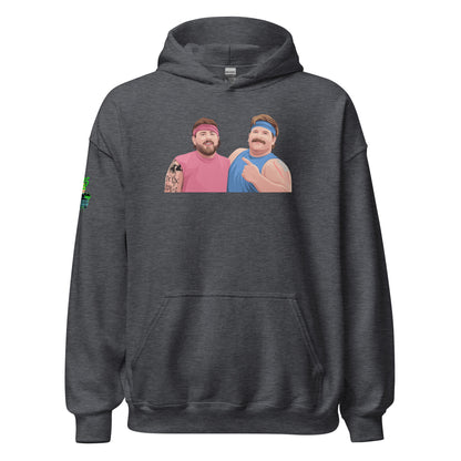 Gender Reveal Wrestlers Unisex Hoodie