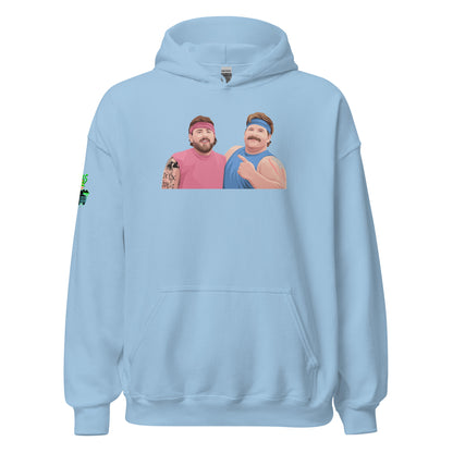 Gender Reveal Wrestlers Unisex Hoodie