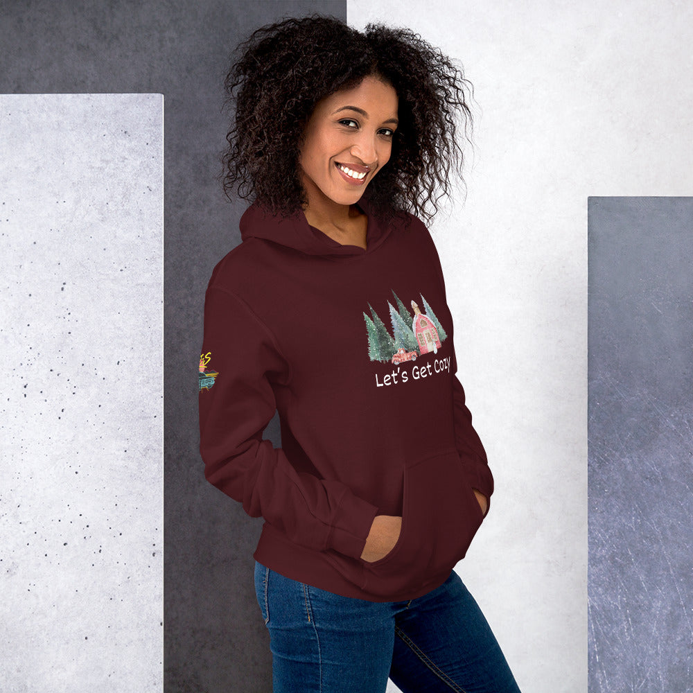 Let's Get Cozy Unisex Hoodie