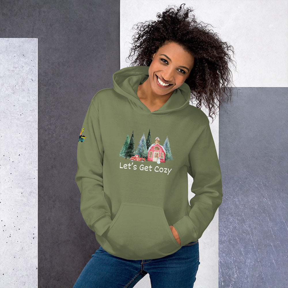 Let's Get Cozy Unisex Hoodie