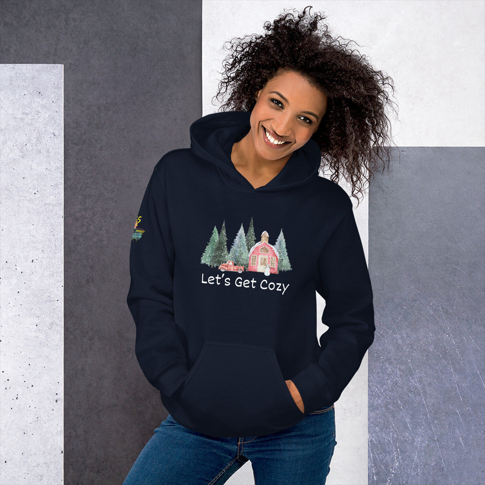 Let's Get Cozy Unisex Hoodie
