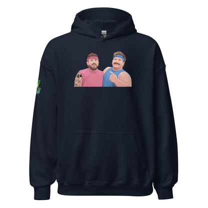 Gender Reveal Wrestlers Unisex Hoodie