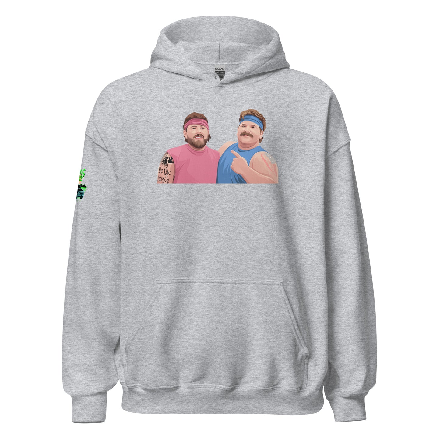 Gender Reveal Wrestlers Unisex Hoodie