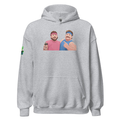 Gender Reveal Wrestlers Unisex Hoodie