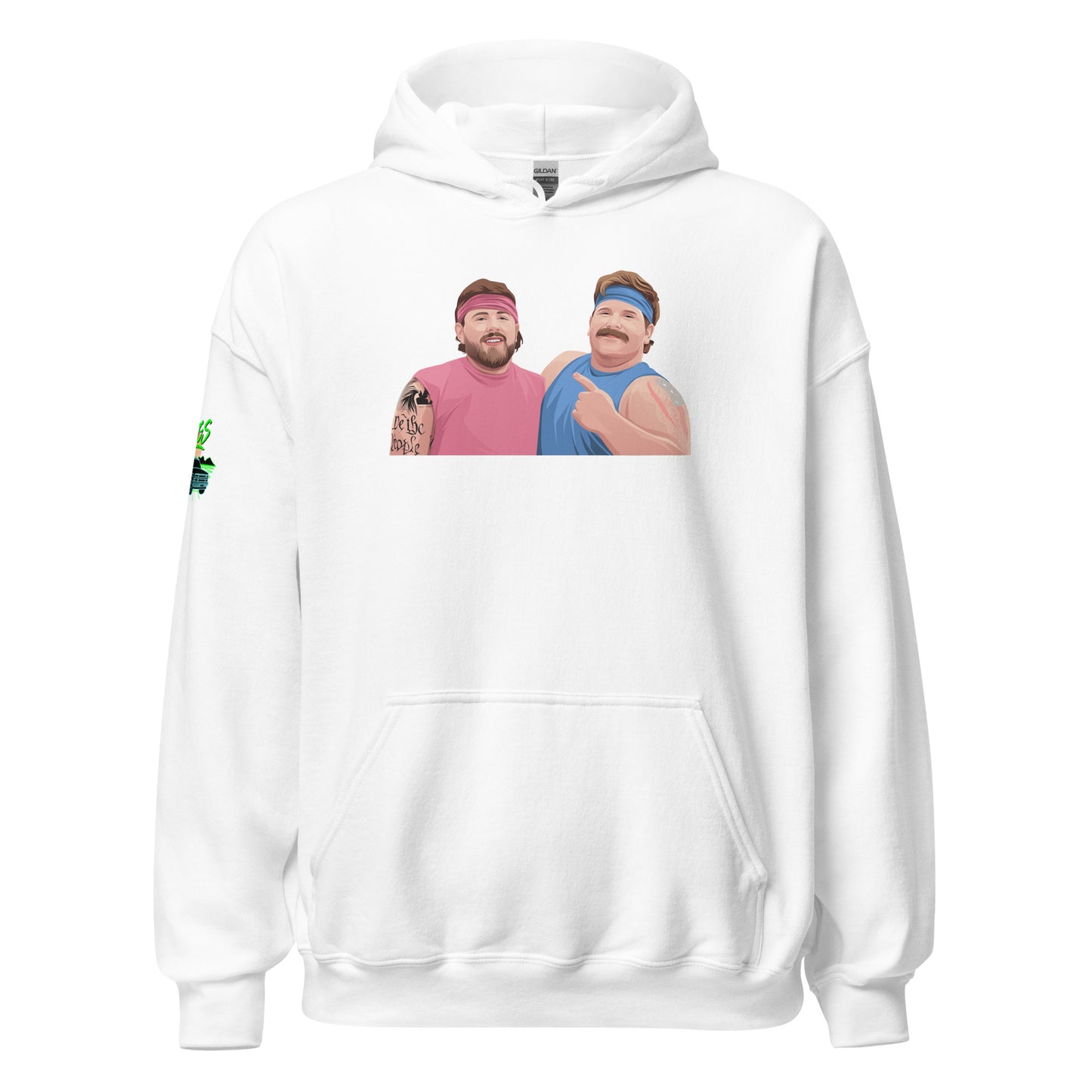Gender Reveal Wrestlers Unisex Hoodie