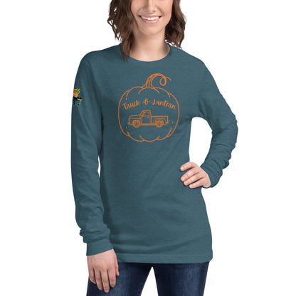 Truck-O'-Lantern Unisex Long Sleeve Tee