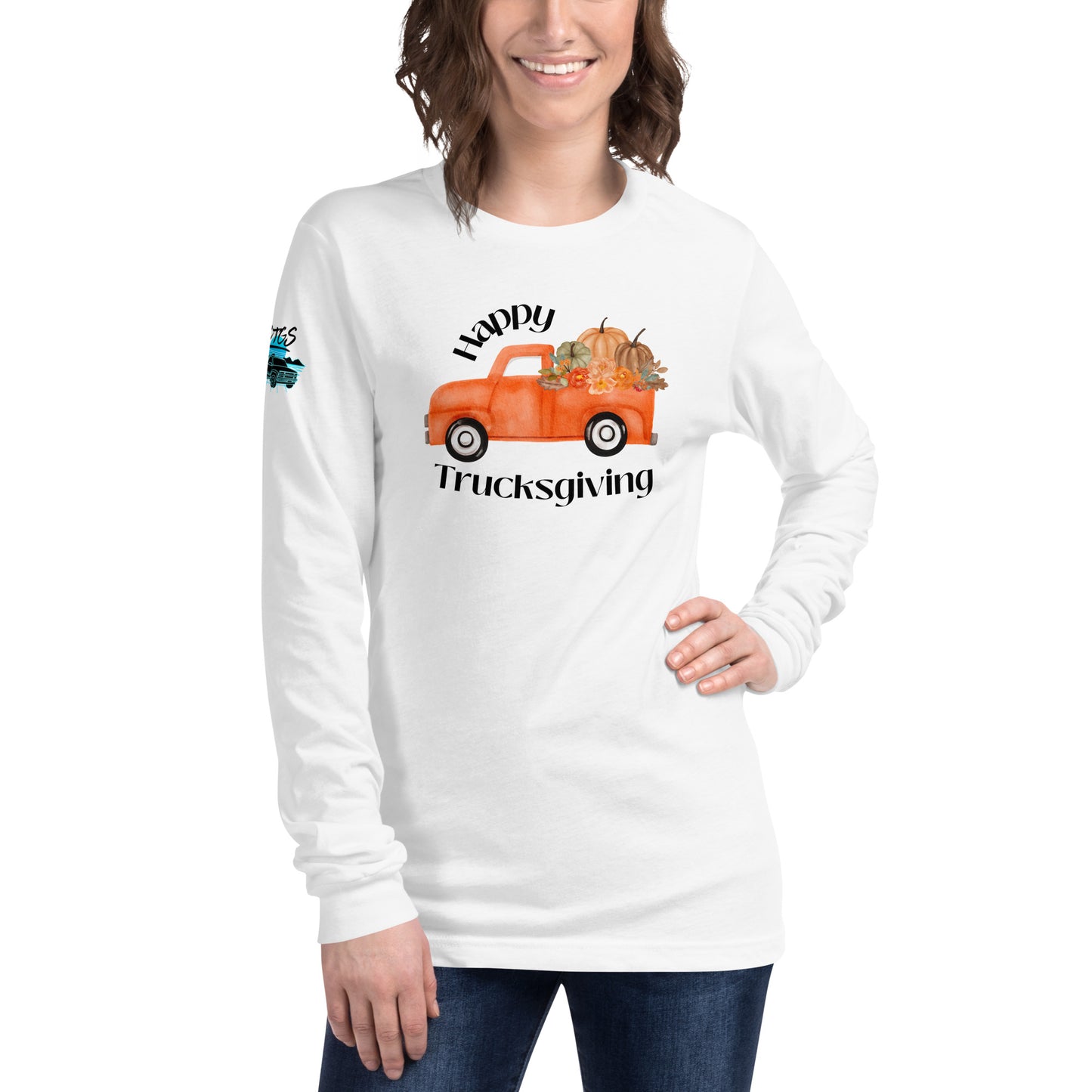 Happy Trucksgiving Unisex Long Sleeve Tee