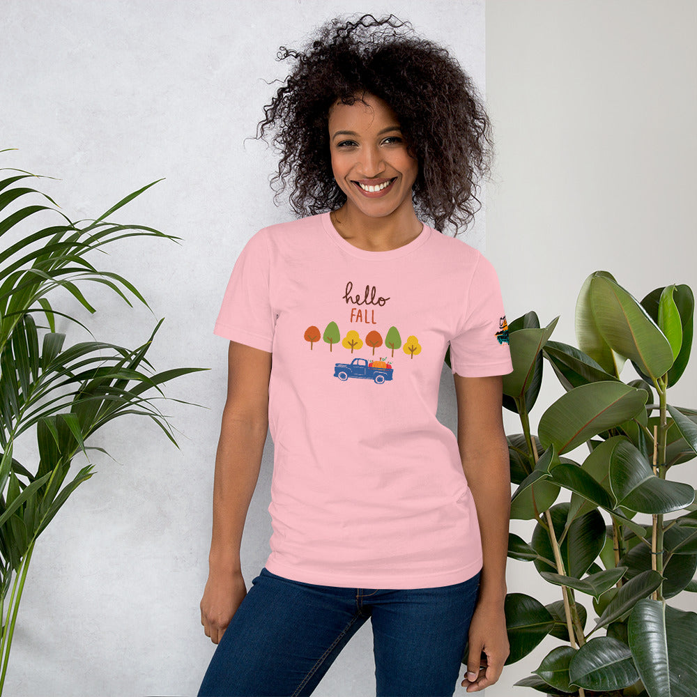 Hello Fall Unisex Soft T-shirt