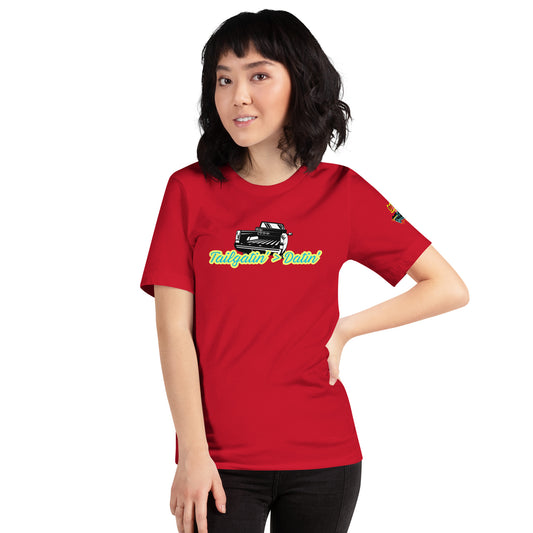 Tailgatin' > Datin' Unisex Soft T-shirt